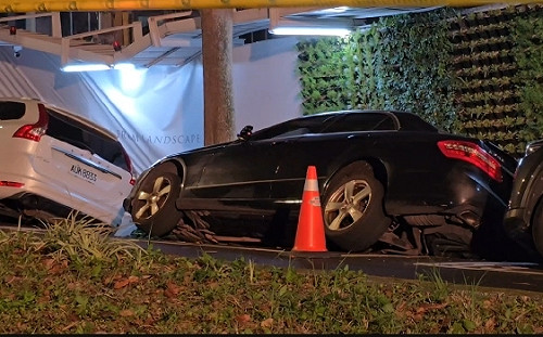北市慶城街塌陷工地估中午完成回填 蔣萬安11:00到場視察 