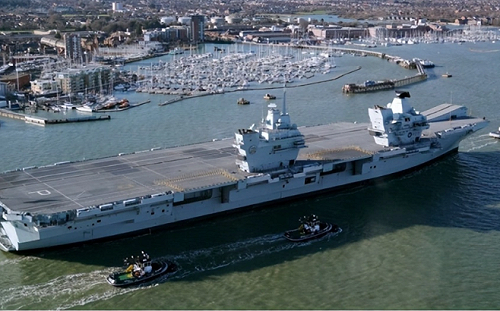 力挺美印太戰略! 英首相稱2025將部署航空母艦至「中國家門口」 