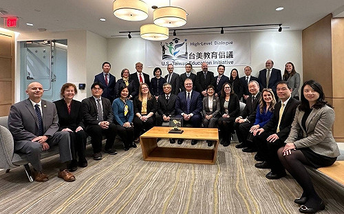 「台美教育倡議」高層對話 外交部：持續台美深化教育合作      