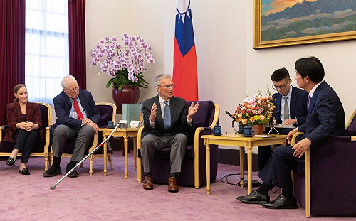 「美國進步中心」智庫訪台　相信賴清德上任後將續體現使命