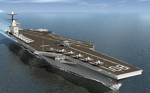 美海軍福特級航艦「企業號」將晚1.5年交付 「艾森豪號」被迫延役3年