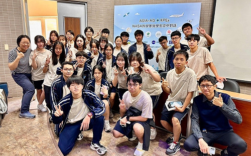 環境部攜手NASA與師生相見歡 楠梓高中、鳳山高獲選環境教育核心學校