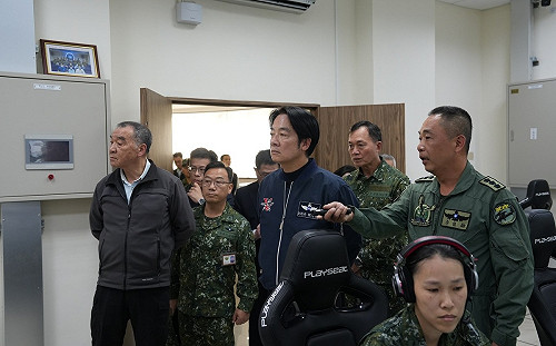 準總統賴清德國防訪視行程啟動 首站赴南部地區駐軍