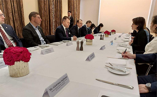 蕭美琴出訪歐洲  低調會見 2 位立陶宛總統候選人