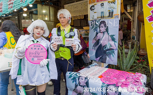 全台瘋白沙屯媽祖！疾管署派遣《疾病擬人》角色宣導登革熱防治　