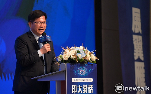 林佳龍盼推數位新南向 落實賴清德「五大信賴產業」政策