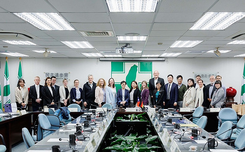 德國諾曼自由基金會訪台 民進黨接待盼推進民主創新