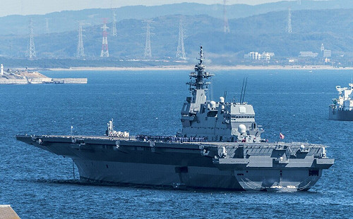 日本海自宣布 「加賀號」航空母艦化改造第一階段結束