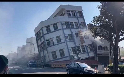 花蓮7.2大地震！國防部：第二作戰區不待命令協力救援