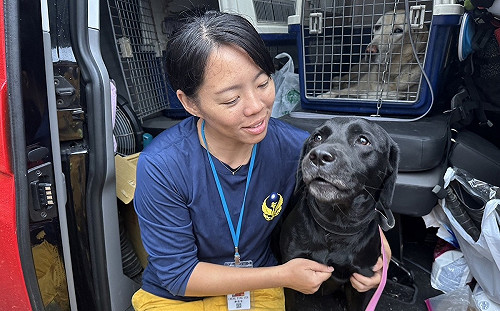 前進花蓮救災展現專業與勇氣  高市特搜女力不讓鬚眉