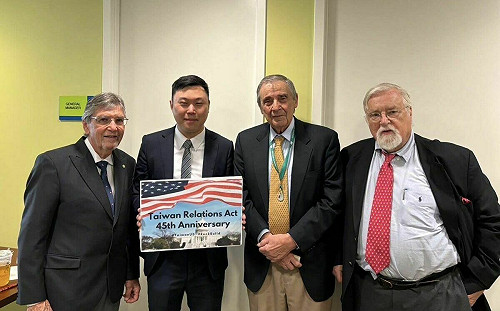 《台灣關係法》45週年  綠國際部主任李問出訪華府