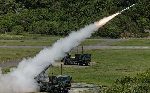 陸軍精準飛彈射擊演練 「陸射劍二防空飛彈」參與實彈射擊 