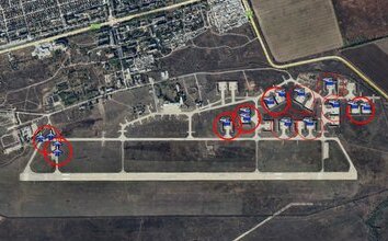 (影) 俄克里米亞基地挨轟 傳損12直升機、S-400導彈 俄境雷達站也被毀 