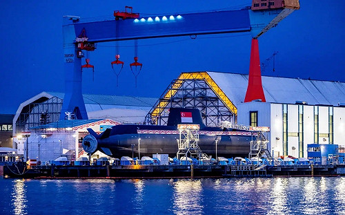 南海水下生力軍！新加坡218SG型潛艦4號艦命名 預計2025交付