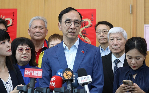 訪問中國前廢反滲透法 朱立倫駁斥：沒聽說過「都是沒有的事！」 