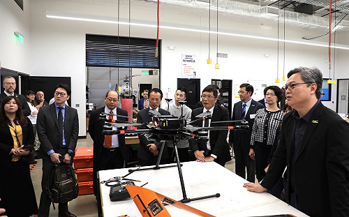 拓展無人機國際市場  翁章梁率隊赴美積極串聯產官學 