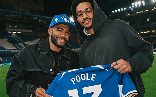 Jordan Poole放假沒閒著！前往倫敦看足球