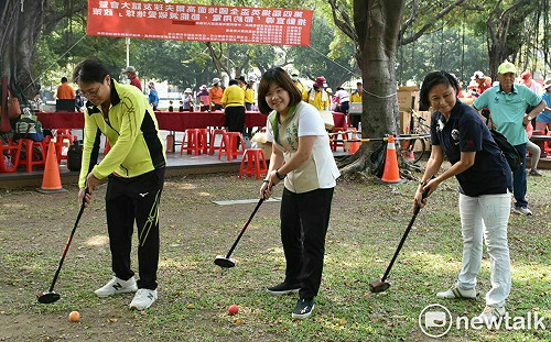 第四屆揚英盃全國地面高爾夫球賽  百歲人瑞老當益壯
