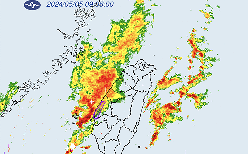 對流旺盛！強烈雷雨帶影響 澎湖「一級淹水警戒」