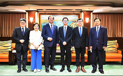 比利時台辦處長首訪高 盼深化產業及文化合作