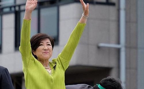 東京都議員選舉出口民調 小池陣營大勝自民黨大敗
