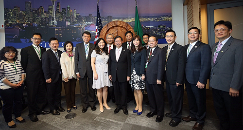 推動城市交流  西雅圖想與桃園建立同盟