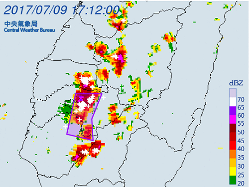 快訊》大雷雨延伸！ 嘉義、台南地區留意