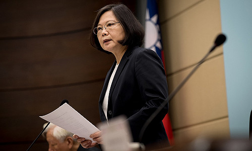 蔡英文：盼台灣就是無國界記者組織的家