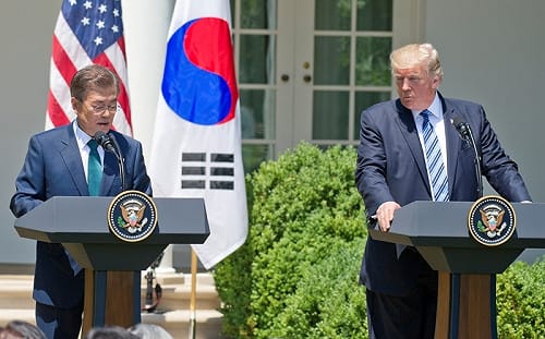 與川普會晤  文在寅：堅信川金會將成功舉行  實現半島和平