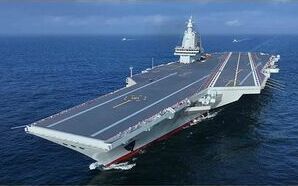 結束8天海試！中國福建號航艦下午返回上海江南造船廠碼頭
