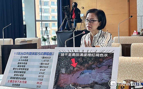 台中食安連環爆  朱暖英：不能只靠衛生局 環保局應加強稽查可疑污染源