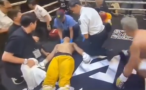 (影) 打業餘拳手以為自己天下無敵！中國拳手一龍慘被日對手KO