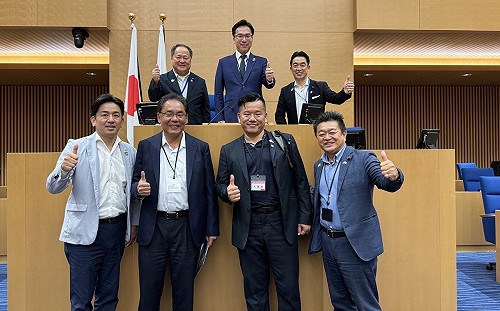 高市議員林智鴻訪橫濱市議會    推港灣淨零碳排合作