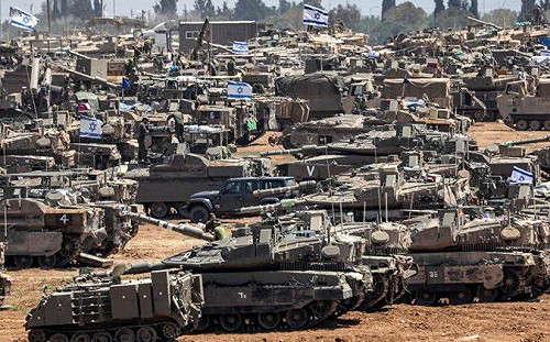 開戰以來最大規模! 美默許 以坦克攻加薩 30萬民急逃難 「這3國」疾呼不可….