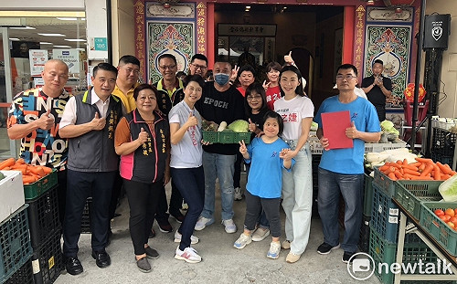 更生人賣菜捐助弱勢  曾之婕鼓勵浪子回頭