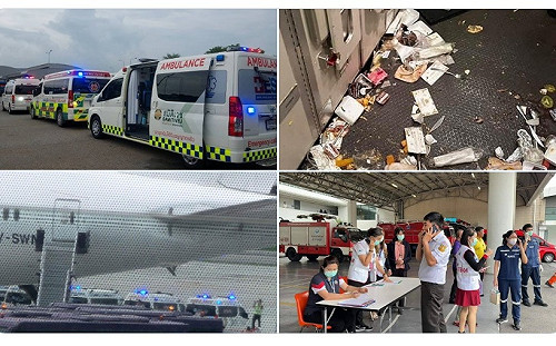 (更新)遇亂流陡降6000呎2死30傷 新航SQ321迫降泰國曼谷機場