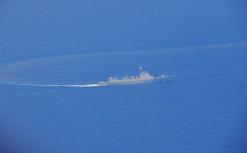 中共49軍機26艦船台海周邊活動都被偵獲 國軍P-3C反潛機嚴密監控