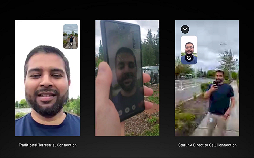 一般手機可連上Starlink! 測試直連衛星視訊成功 2025可望全面開放