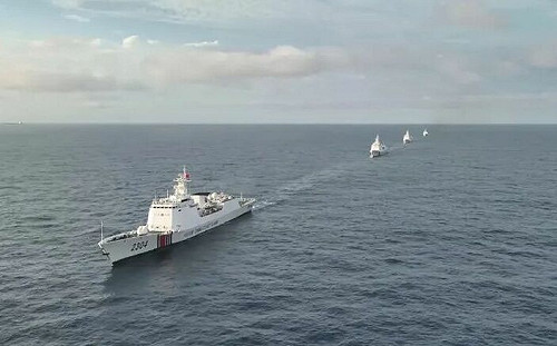 想將台灣海峽「內海化」？中國海警首公布「2304」編隊在台灣東部海域演訓
