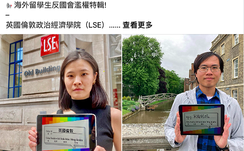 海外台灣人發起「反國會濫權」活動  呼籲關注立法透明與民主責任