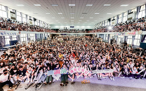 高流連辦4場校園講唱會  樂團歌手偏鄉分享生命經驗   