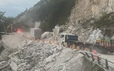 蘇花公路又坍！和仁—崇德段阻斷 公路局：單線雙向通行