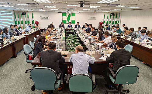 民進黨首開新任縣市黨部主委會議 賴清德感性談本土政黨使命