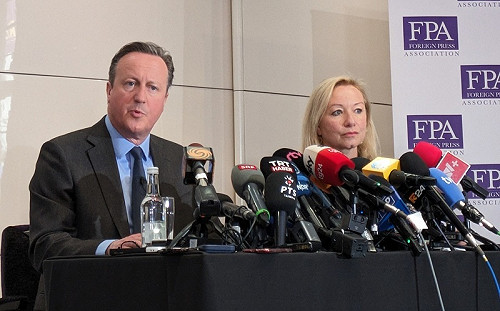 英外相卡麥隆：中方行為導致英對中政策改變