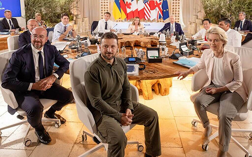 讓侵略者付出代價！G7同意用俄被凍結資產獲利供烏克蘭1.6兆貸款