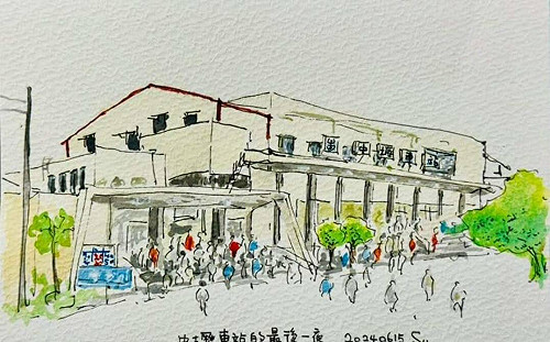 中壢舊站熄燈 蘇俊賓不捨：是台鐵CP值最高的車站