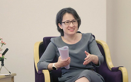 接見TiEA訪賓 蕭美琴：我們希望掌控AI而非取代