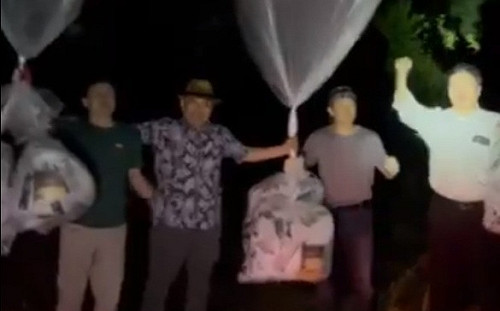 南韓脫北者空飄傳單、隨身碟、美金 恐「又」要換來北韓糞便、穢物和垃圾