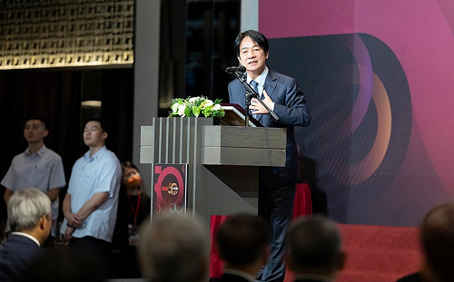 對台灣前景有信心　賴清德：經濟發展適逢天時、地利、人和