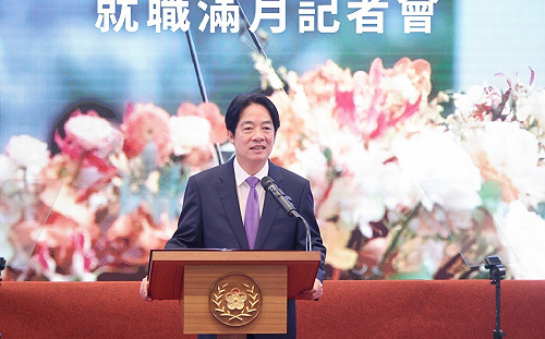 賴清德明首度發表敞廳談話 親上火線說明釋憲理由